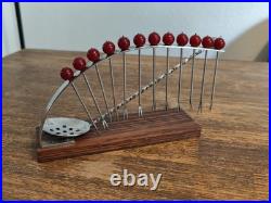 ANCIEN SERVICE PORTE PIQUE A APERITIF/ COCKTAIL /CERISE ART DECO Métal Chromé ANCIEN SERVICE PORTE PIQUE A APERITIF/ COCKTAIL /CERISE ART DECO Métal Chromé