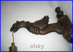 APPLIQUE GRIFFON DRAGON art déco design 30 APPLIQUE GRIFFON DRAGON art déco design 30