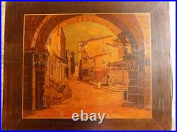 Alfred Renaudin / Th. Malcourant Marqueterie 1900