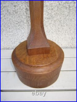 Ancien Presentoire Form A Chapeau En Bois De Magasin Art Deco