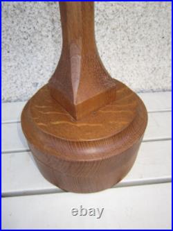 Ancien Presentoire Form A Chapeau En Bois De Magasin Art Deco
