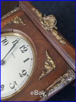 Ancien beau carillon VEDETTE westminster 8 tiges 8 marteaux french clock odo