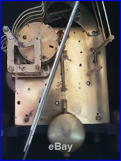 Ancienne Pendule carillon à marteaux Junghans Wurttember Westminster Chimes