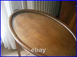 Ancienne Table A The Gueridon Art Deco En Bois Plateau Verre French Antique Ancienne Table A The Gueridon Art Deco En Bois Plateau Verre French Antique
