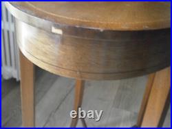 Ancienne Table A The Gueridon Art Deco En Bois Plateau Verre French Antique Ancienne Table A The Gueridon Art Deco En Bois Plateau Verre French Antique