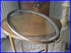 Ancienne Table A The Gueridon Art Deco En Bois Plateau Verre French Antique Ancienne Table A The Gueridon Art Deco En Bois Plateau Verre French Antique