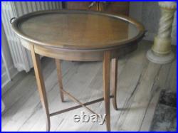 Ancienne Table A The Gueridon Art Deco En Bois Plateau Verre French Antique Ancienne Table A The Gueridon Art Deco En Bois Plateau Verre French Antique