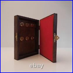 Armoire boite à clefs cabinet key box vintage art nouveau déco France