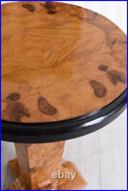 Art Déco Table Bois de Racine D'Appoint Plateau à Thé Chevet Antique Basse Art Déco Table Bois de Racine D'Appoint Plateau à Thé Chevet Antique Basse