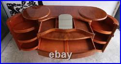 BUFFET Coiffeuse ART DECO Circa 1930 Mobilier Bois 2 Tiroirs Miroir 119MAG 19/12 BUFFET Coiffeuse ART DECO Circa 1930 Mobilier Bois 2 Tiroirs Miroir 119MAG 19/12
