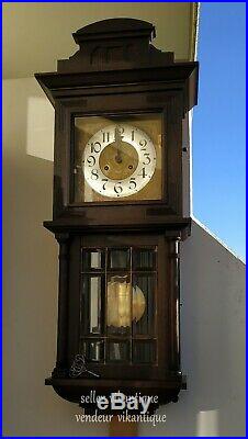 Badische Uhrenfabrik 1924 German Antique Wall Clock Antik Deutsche Wanduhr