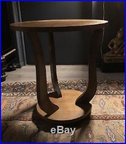 Belle Petite Table Guéridon En Bois Art Déco