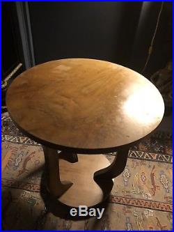 Belle Petite Table Guéridon En Bois Art Déco