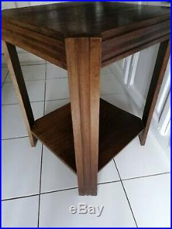Belle Table ancienne Art Deco meuble en bois à voir