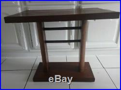 Belle Table ancienne design Art Deco meuble en bois à voir