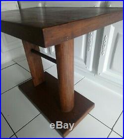 Belle Table ancienne design Art Deco meuble en bois à voir