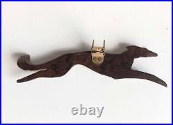 Broche Art Déco Lévrier en course Greyhound dog broch Art Deco Broche Art Déco Lévrier en course Greyhound dog broch Art Deco