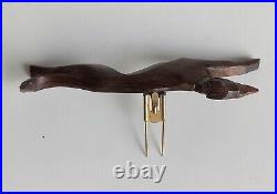 Broche Art Déco Lévrier en course Greyhound dog broch Art Deco Broche Art Déco Lévrier en course Greyhound dog broch Art Deco