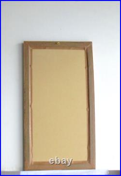 Cadre Ancien Bois Dore Art Deco Peinture Huile Reproduction Klimt