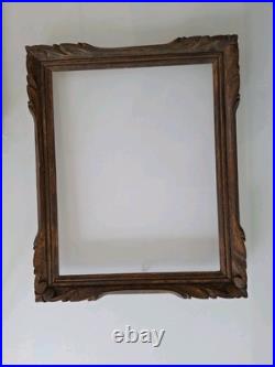 Cadre Photo Ancien Bois Sculpté, Cadres Art Déco