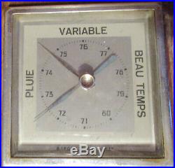 Carillon N°42+ Barometre Vedette+ Thermometre Tout En Etat De Fonctionnement