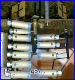 Carillon ODO 11 marteaux 6 tiges gros rouleau 2 air testé envoi international
