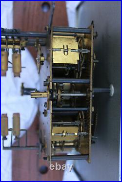 Carillon Odo 24 8 tiges 8 marteaux ancien Art déco bois