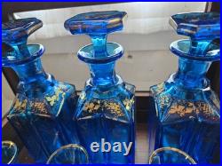 Cave A Liqueur en Bois De Placage Et Verre. P Guillaume Cave A Liqueur en Bois De Placage Et Verre. P Guillaume