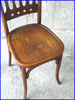 Chaise Thonet bistrot 1925 N°A333 1/2, assise bois DRAGON