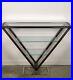 Console_Brooklyn_style_Art_deco_en_bois_teinte_noyer_fonce_verre_pied_chrome_01_qo