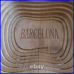 Dessous de plat panier coupe BARCELONA SPAIN Espagne Art Déco Design XXe N3259