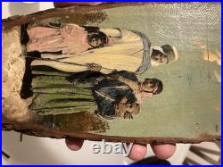 Exposition Coloniale Paris 1931 Peinture Bois Art Deco Orientalisme Constantine