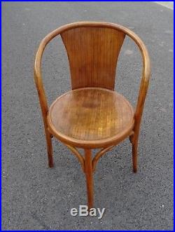 Fauteuil /chaise FISCHEL 15 E bistrot bois courbé 1925 (No Thonet)
