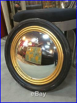 Glace / miroir rond dit oeil de sorcière de style Napoléon III Diam 65 cm