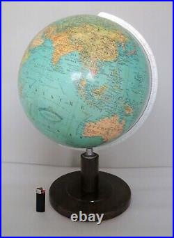 Grand globe mappemonde colombus Paul Oestergaard berlin vers 1920
