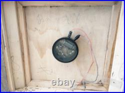 Horloge murale Art déco REFORM Mécanisme Suisse 1930 1940 bois vintage