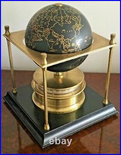 Imhof Royal Geographical Society World Clock 8 Days Clock Not Lecoultre