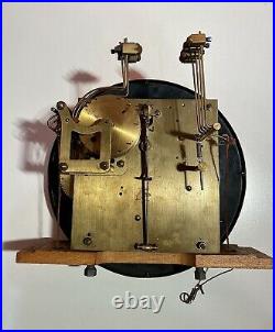JUNGHANS c. 1930 Carillon Art Déco 8 Marteaux 8 Tiges Pendule Alemmand