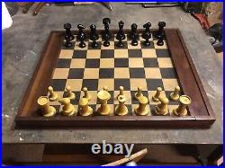 Jeux d'échecs Art-Déco, Fin XXème Siècle Chessmen Unicorn
