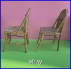 Jouet Ancien Salon De Poupee En Bois Bambou Courbe Art Deco 1930 5 Pieces Jouet Ancien Salon De Poupee En Bois Bambou Courbe Art Deco 1930 5 Pieces