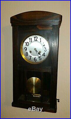Junghans 1921 Antique German Wall Clock Antik Deutsche Wanduhr