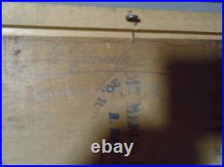 LA GARONNETTE. VAR. SignéED. STAHL 1934. ARTISTE PEINTRE ALSACIEN. HUILE/BOIS