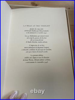 La Belle au Bois Dormant Édition illustrée art déco Vélin de Rives La Belle au Bois Dormant Édition illustrée art déco Vélin de Rives