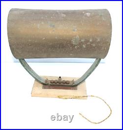 Lampe De Bureau En Métal Chromé Cuivre Et Bois Art Déco 1930 1940
