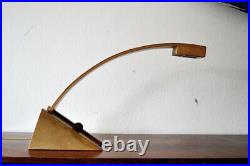 Lampe de bureau en bois Art Déco Bernard Brousse Lampe de bureau en bois Art Déco Bernard Brousse