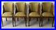 Lot_4_Fauteuils_GONDOLE_Art_Deco_Acajou_Chaise_Assise_Tissus_Vert_Et_Bois_01_ajtu