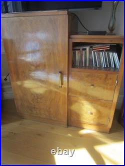 MEUBLE assymetrique Art Déco 1930 noyer MEUBLE assymetrique Art Déco 1930 noyer