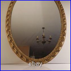 Miroir médaillon napoléon renaissance art nouveau fait main déco PN France N2272