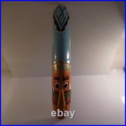 N2206 Masque africain bois fait main vintage ethnique art déco PN France
