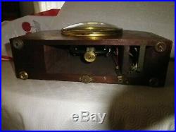 Pendule Bulle Et Clock Electromagnetique Kaminuhr Art Deco
